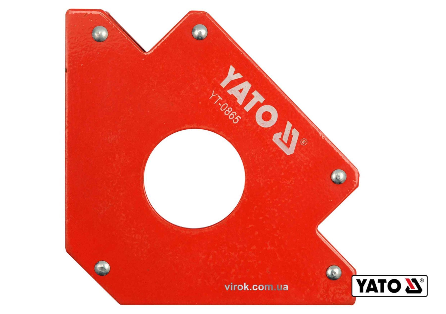 YATO Струбцина магнітна для зварки YATO : 34 кг, 122 х 190 х 25 мм, Ø= 46 мм  | YT-0865