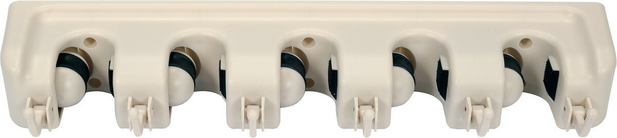 FLO Вішалка для присадибного інвентара , 6 гаків і 5 комірок з діапаз.- 18х 32 мм  | 89950