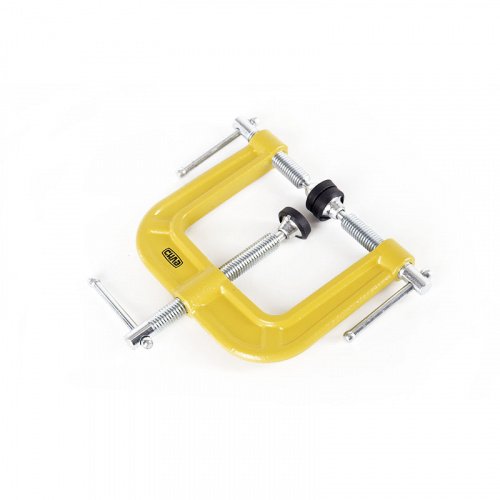 Струбцина столярная с 3-мя винтами 64х80мм СИЛА