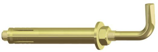 Wkret-met Крюк прямой одностороннего распора 10х 90 LHP