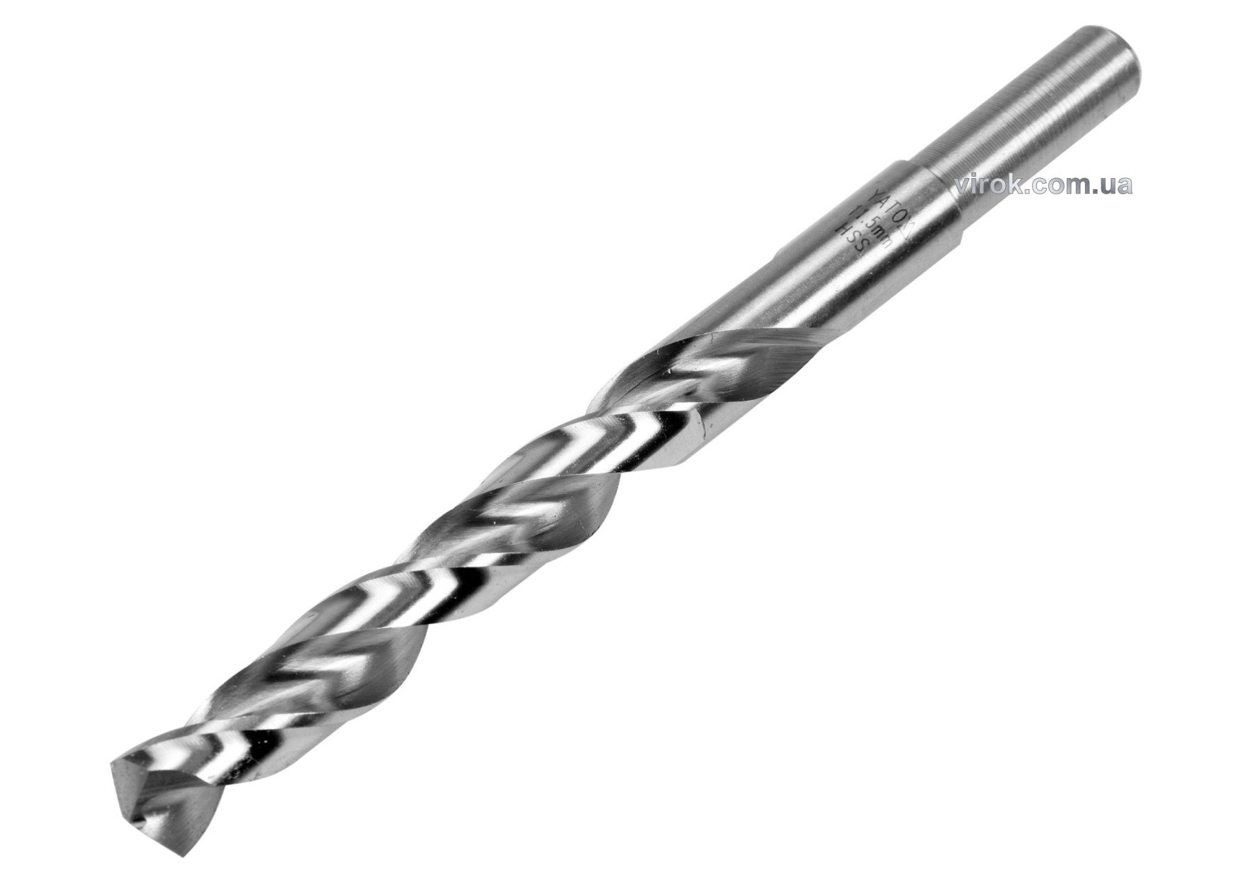 YATO Свердло по металу YATO HSS 4241 PREMIUM, Ø=11,5х140мм до нержавіючої і високолегов сталі, литва