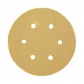 DeWalt DT3113XM_25_1 Самоклеящаяся шкурка d=125мм, зерно 80, 1шт (DW 423/ES55), HIGH-TECH 