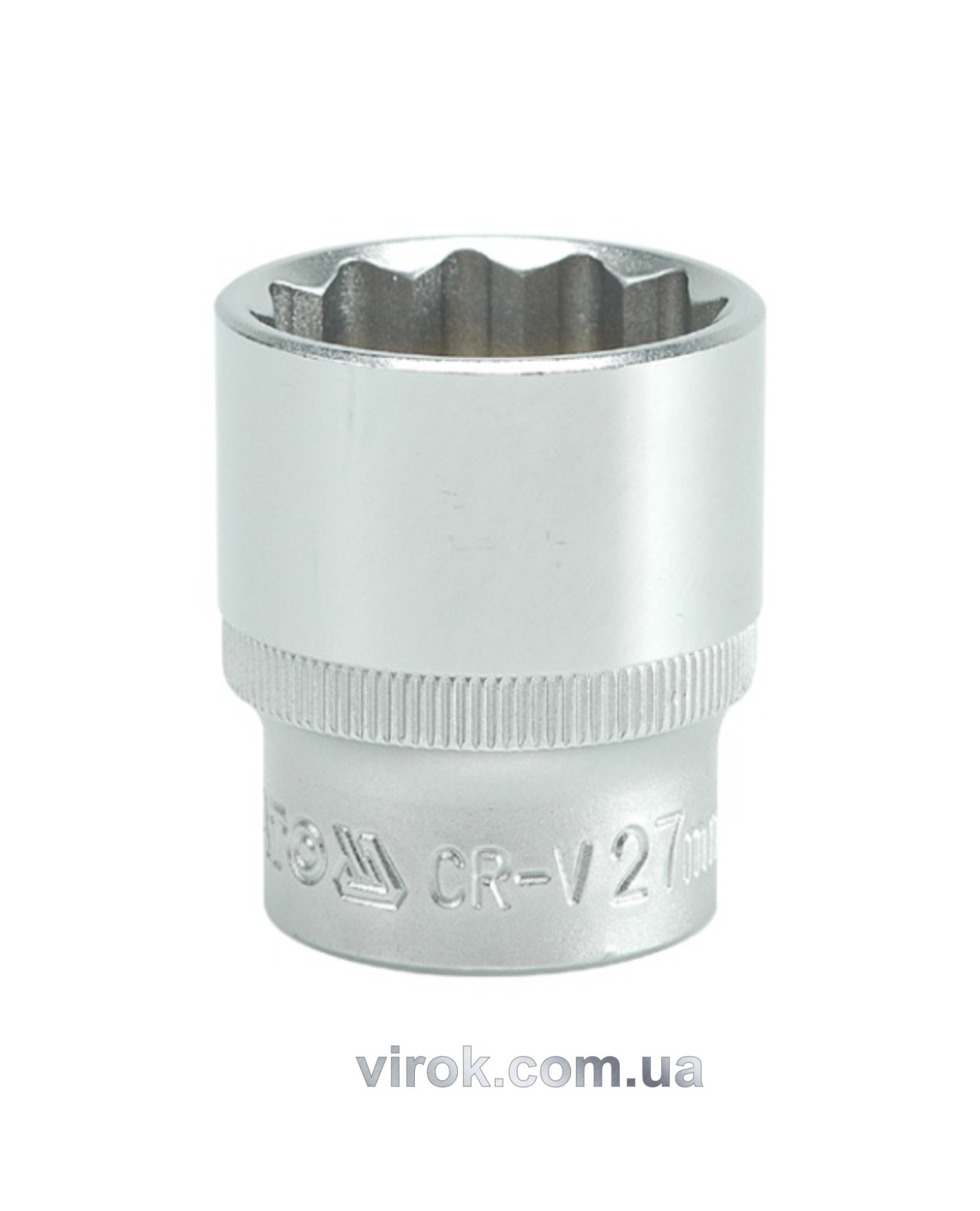 YATO Головка торцева 12-гранна YATO : квадрат 1/2", М= 27 мм, L= 42 мм  | YT-1289