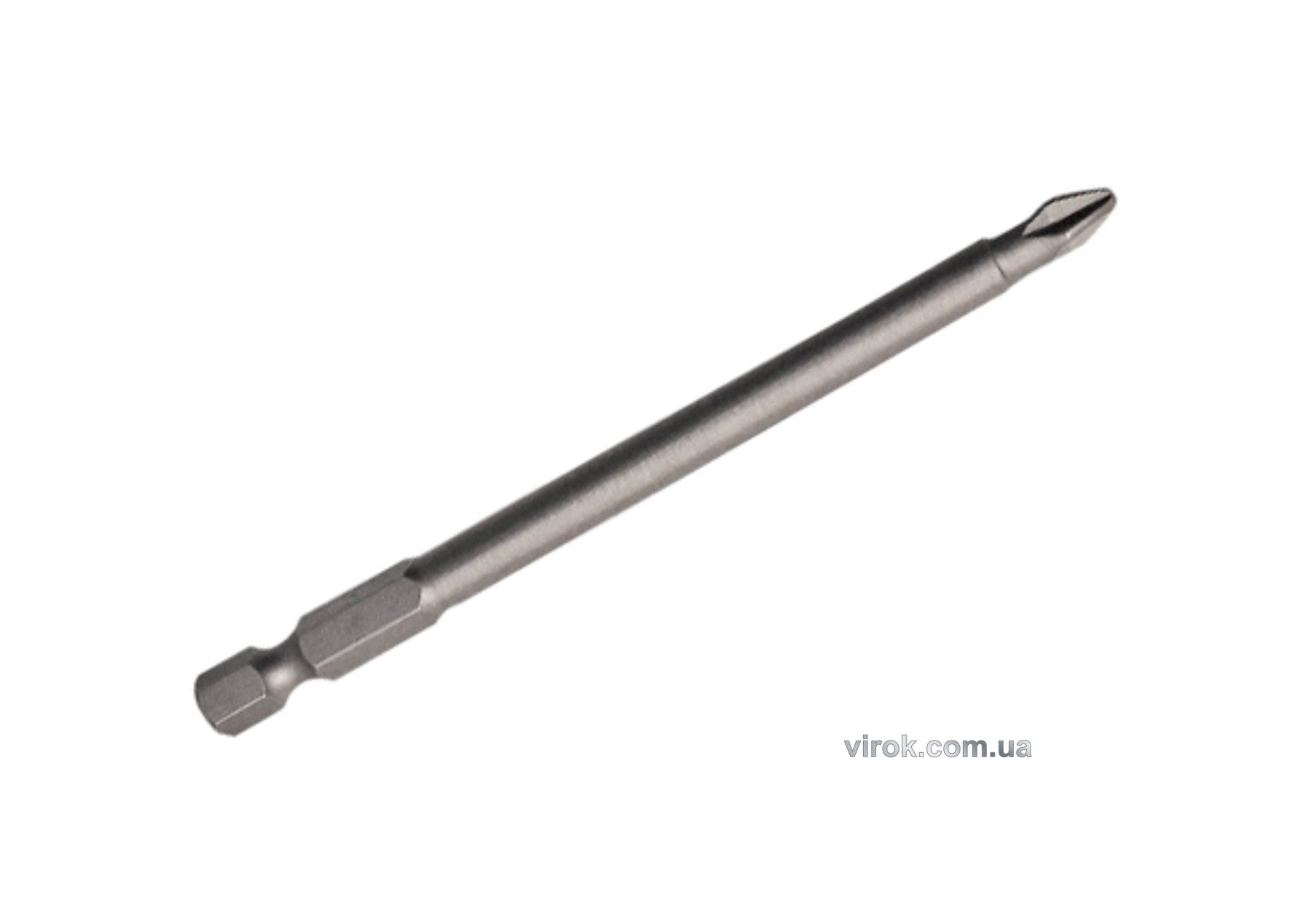 USH Насадка викруткова Industry Pozidriv PZ2 x 70 мм. подовжена, Уп. 10 шт. | UUSG0135031
