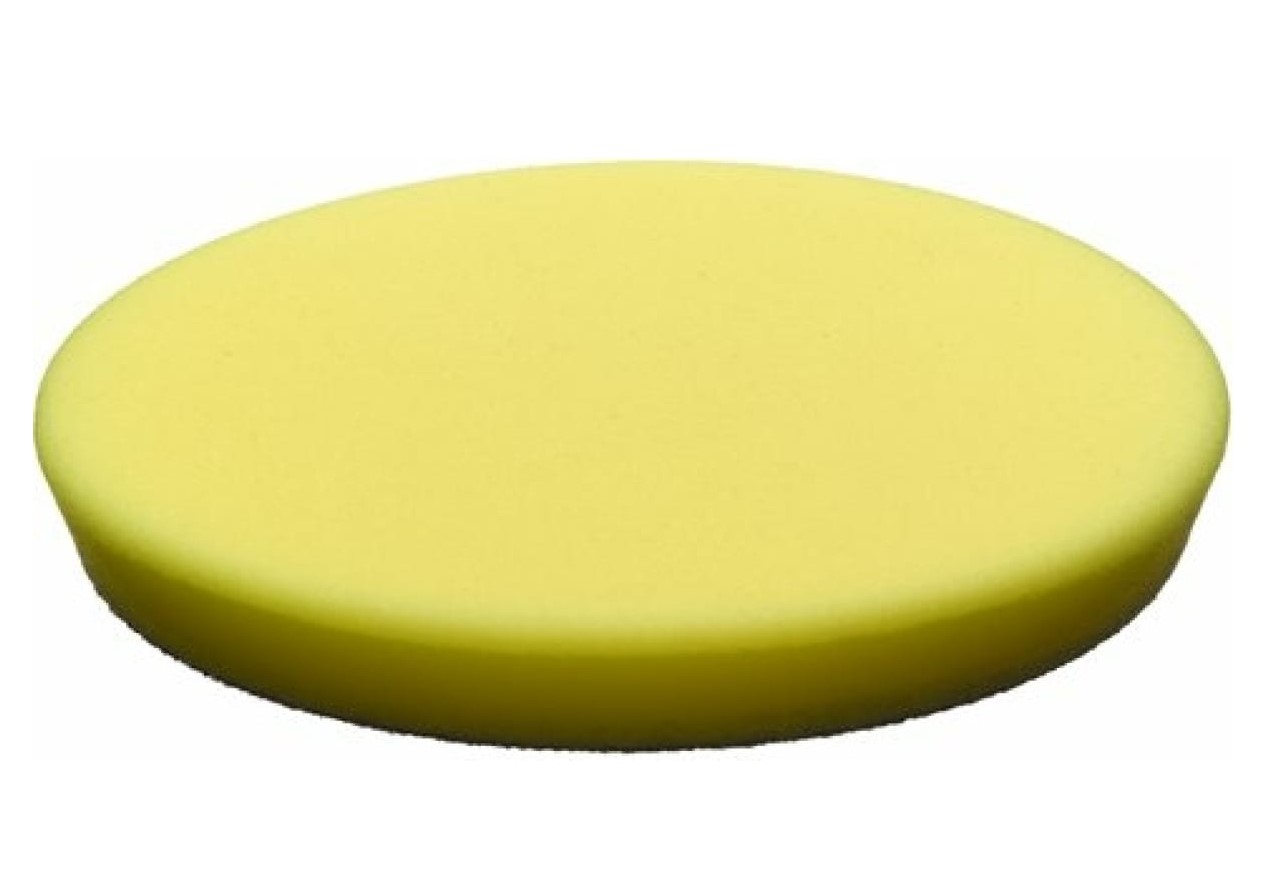 MILWAUKEE Полірувальна губка середньої жорсткості жовта, 140x25мм, (2шт) | 4932492320