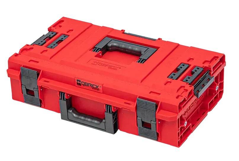 QBRICK SYSTEM Ящик для інструментів ONE 200 2.0 VARIO RED ULTRA HD CUSTOM (585х385х171мм) (590123825