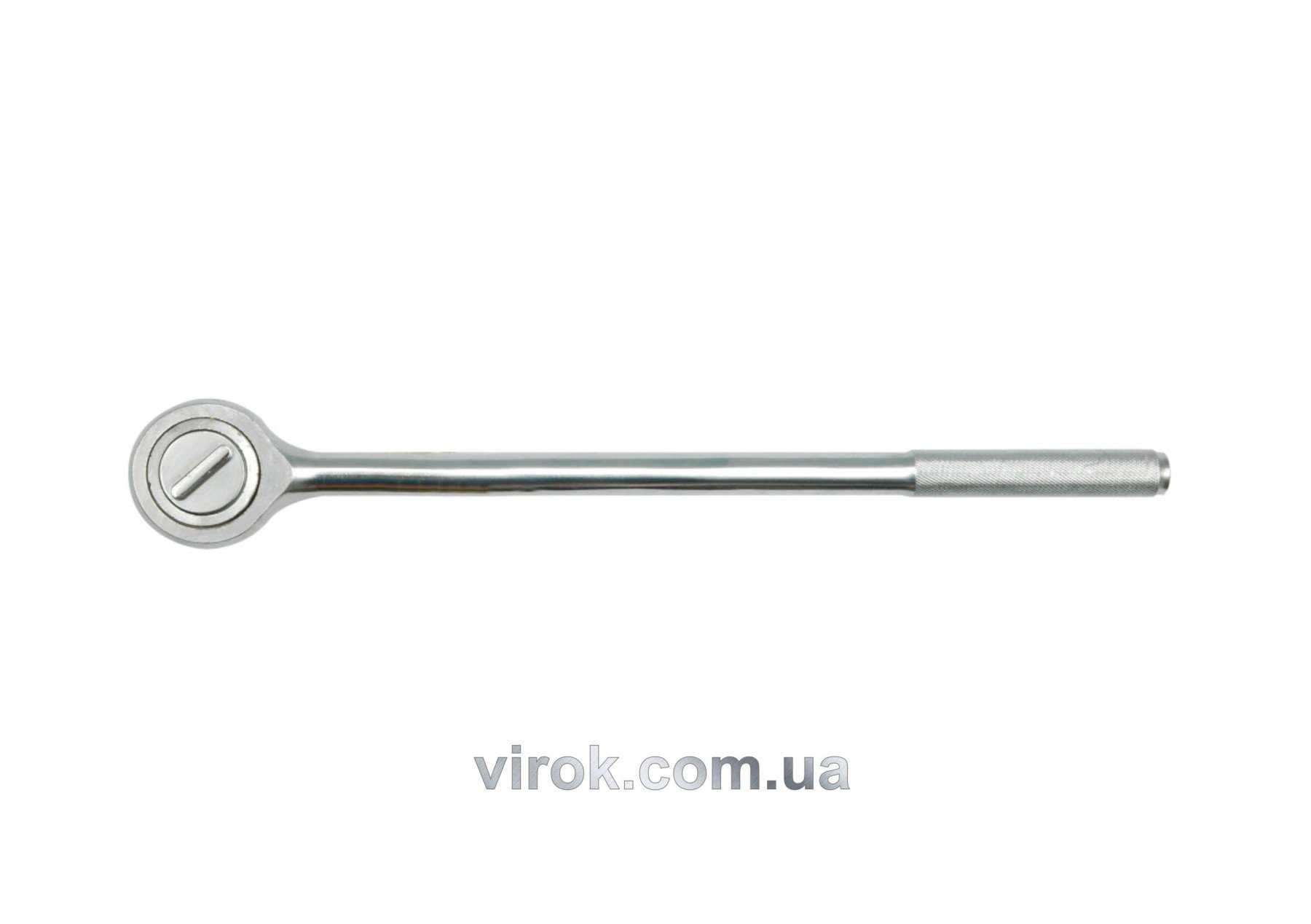 VOREL Тріщатка до головок торцевих, квадрат 3/4", L= 500 мм, 24T, з металевою ручкою  | 53580