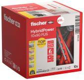 Fischer Дюбель метало-пластиковий HybridPower 10 x 90 FUS (10 шт)