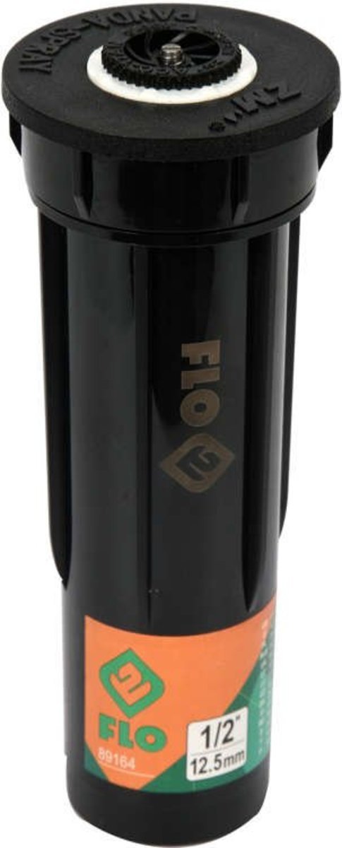 FLO Зрошувач висувний до шлангу 1/2", l= 12,5+ 10 см, кут зрошув.- 25-360°  | 89164