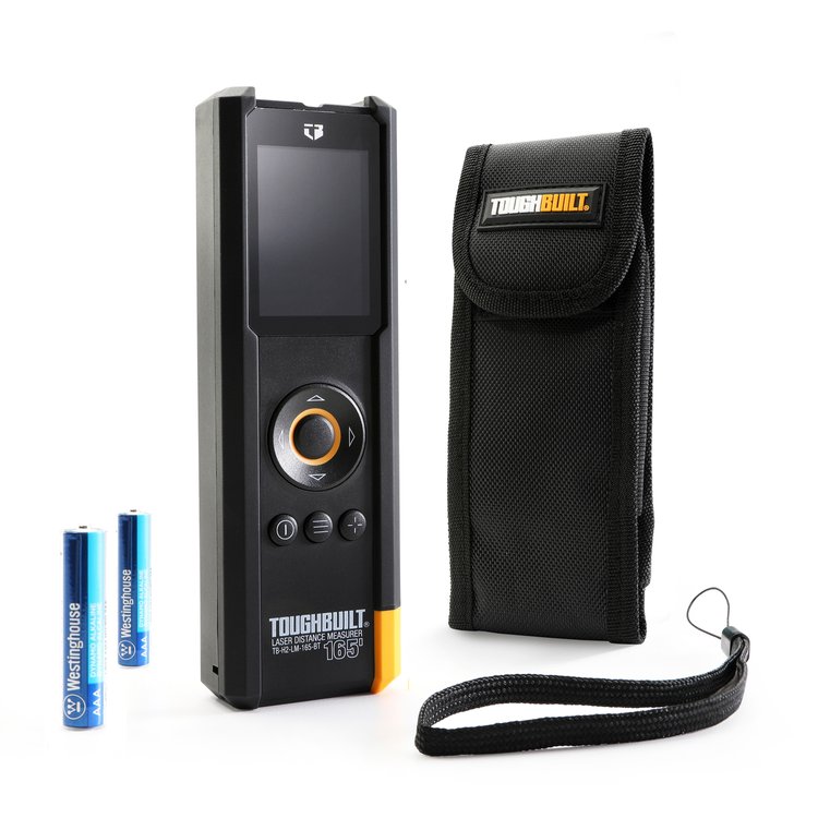 TOUGHBUILT Лазерный дальномер с цифровым видоискателем 50 метров | TB-H2-LM-M50-BT