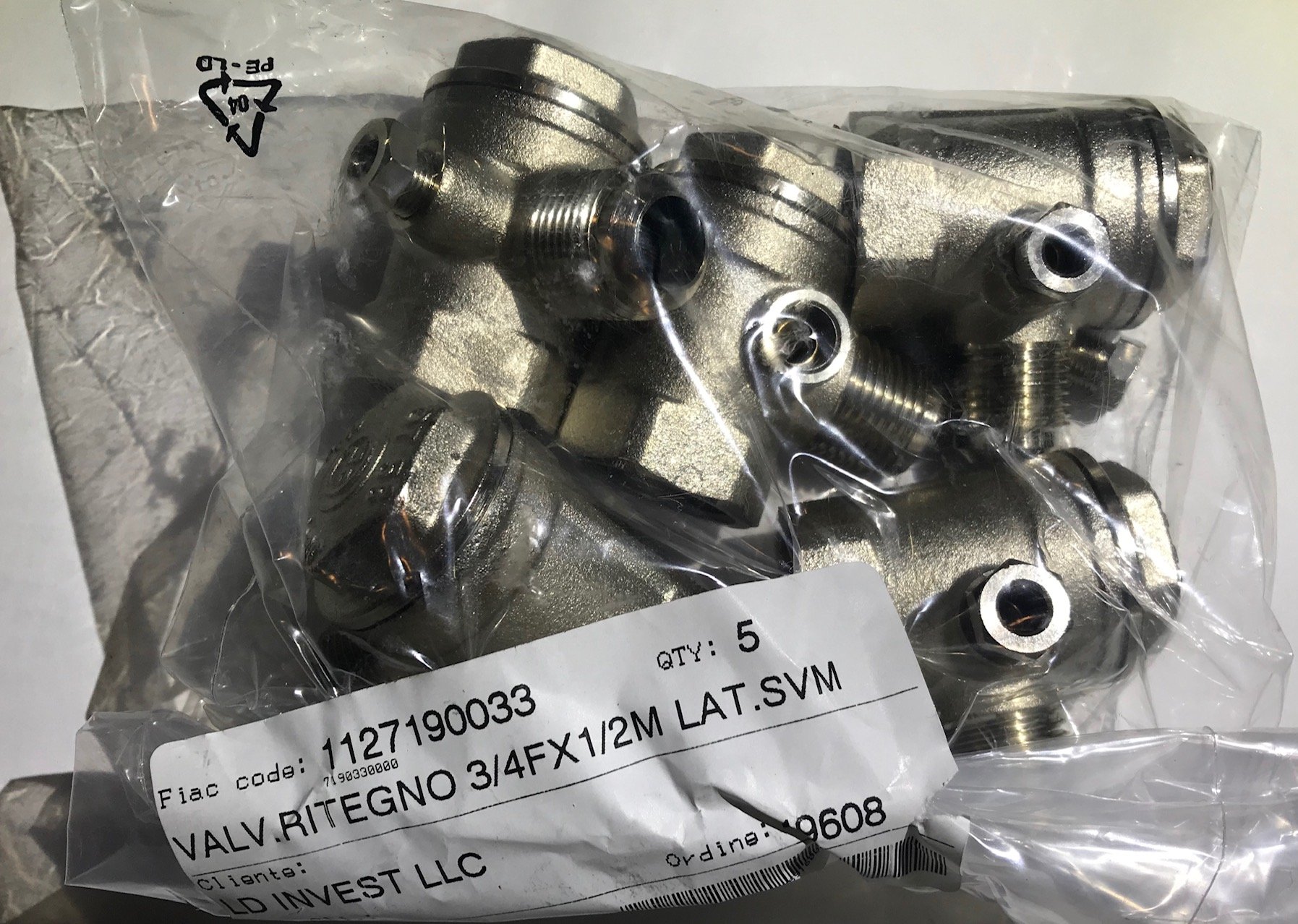 FIAC Обратный клапан АВ858 | 1127190033