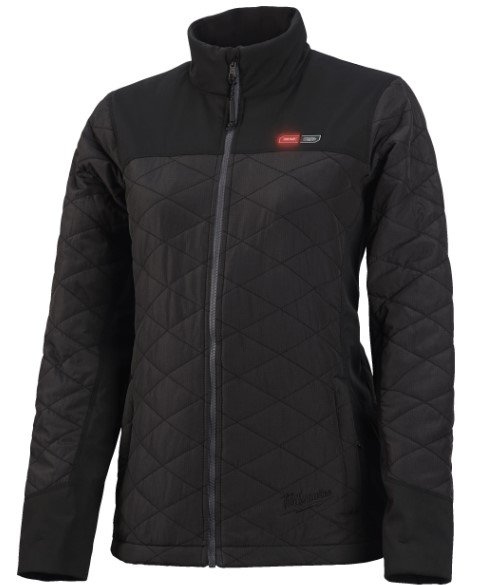 MILWAUKEE Куртка з електропідігрівом акумуляторна жіночаM12 HJP LADIES-0 (XL), чорна | 4933464343