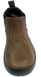 Чоботи низькі робочі з нубук шкіри YATO CHELSEA, розм. 41, з поліуретановою підошвою