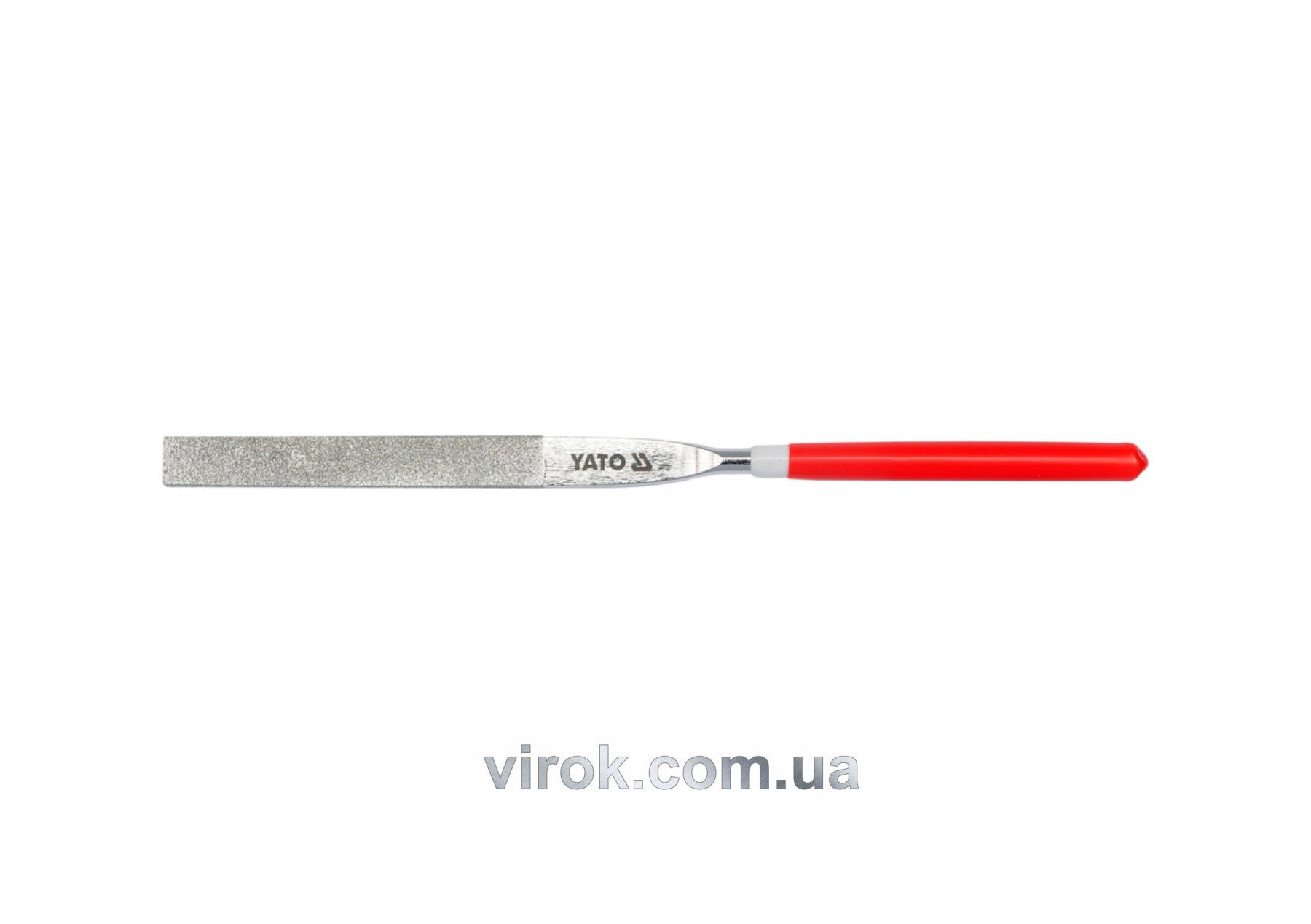 YATO Надфіль алмазний YATO плоский, l= 180/70 мм, b= 5 мм  | YT-6152