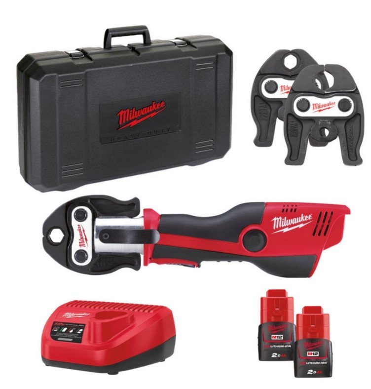 MILWAUKEE Малогабаритный гидравлический пресс-инструмент M12HPT-202C V-SET2 4933459382 | 4933459382