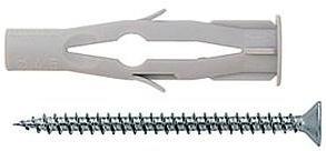 Fischer FU8X50 S/10 дюбель из нейлона с саморезом