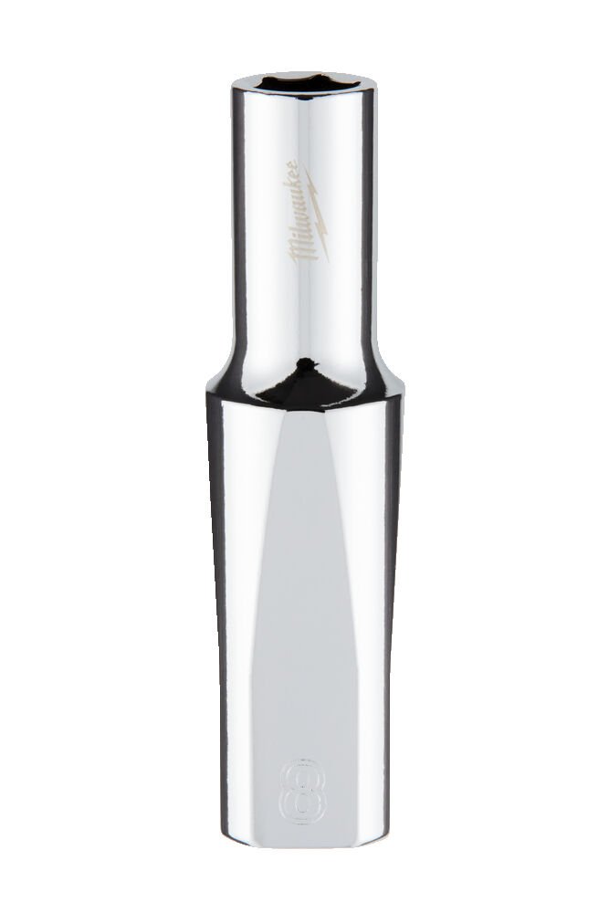 MILWAUKEE Головка хромована метрична подовжена 3/8'', 8мм | 4932478352