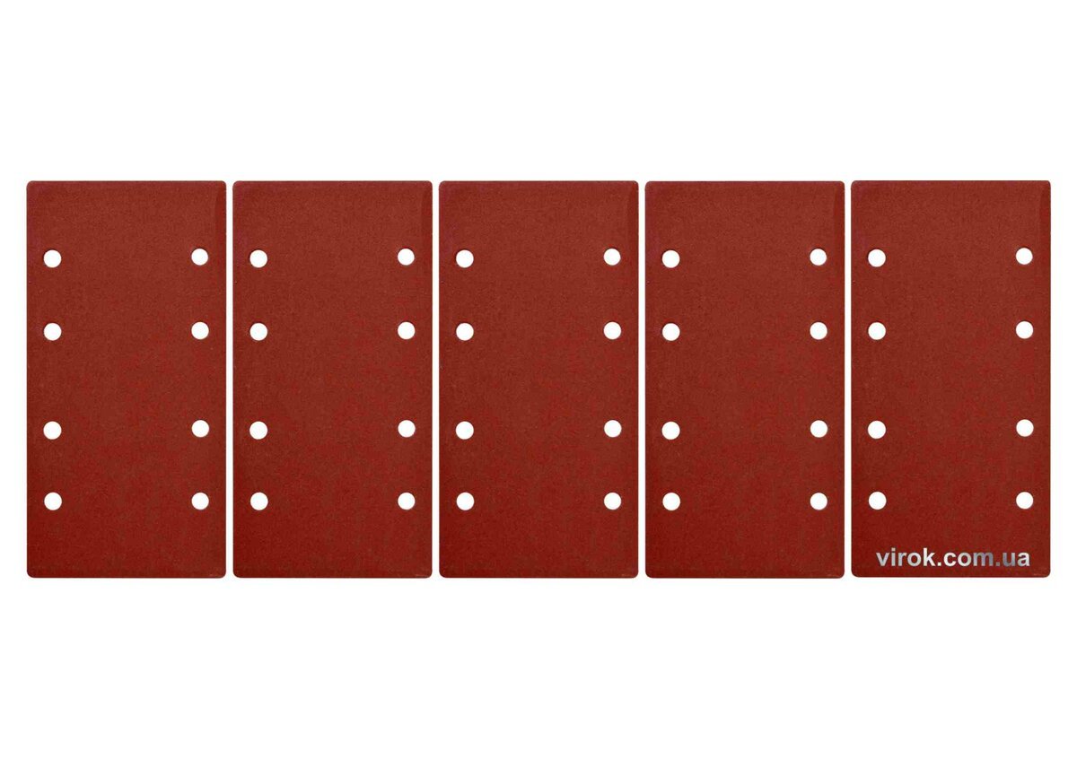 YATO Папір шліфувальний з липучкою YATO: 93 х 187 мм, Р100, до YT-82230, 5 шт  | YT-83803