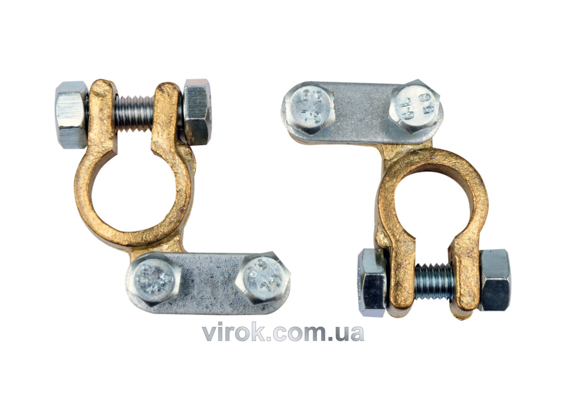 VOREL Клеми акумуляторні , набір 2шт.  | 82431