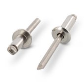 Заклепка вытяжная, нержавеющая сталь А2/А2, 5.0х35