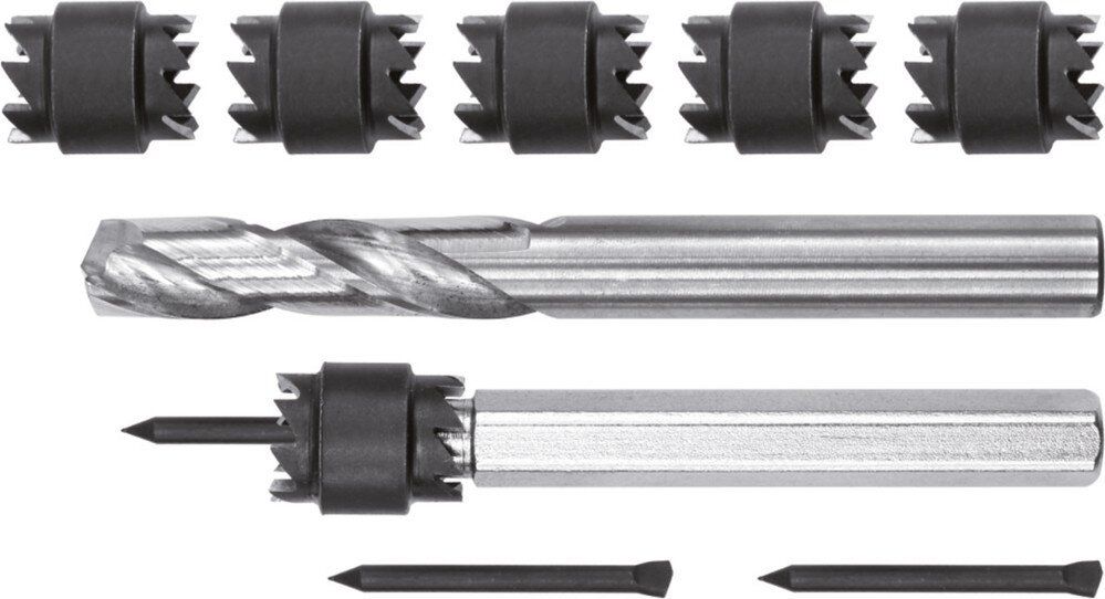 YATO Засоби для висвердлення точкової зварки YATO, 9 елементів  | YT-28920