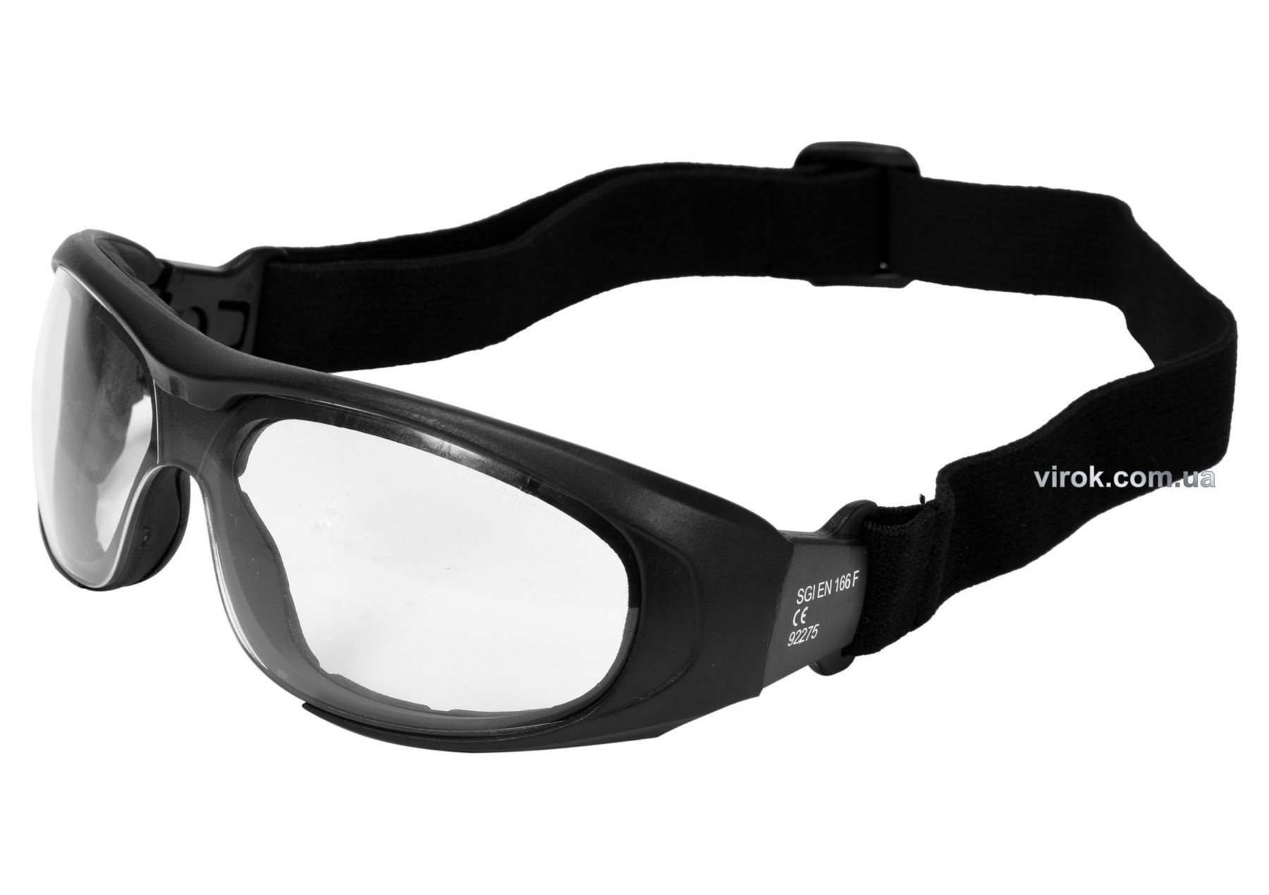 YATO Окуляри захисні YATO прозорі з регул. еластичним пояском  | YT-73766