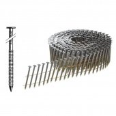 Цвяхи BOSTITCH, тип "F", для обойм барабанного типа, кільцева насічка, L=90 мм, d=3.33 мм, d головки