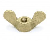 Гайка барашковая из латуни DIN 315 GF Немецкий тип