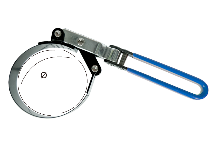 KING TONY Съемник маслянного фильтра 110-121mm | 9AE31-121