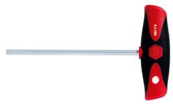 Wiha W34672 Шестигранные ключи с T -образной рукояткой ComfortGrip толщина 5мм длина 200мм . CrVMo