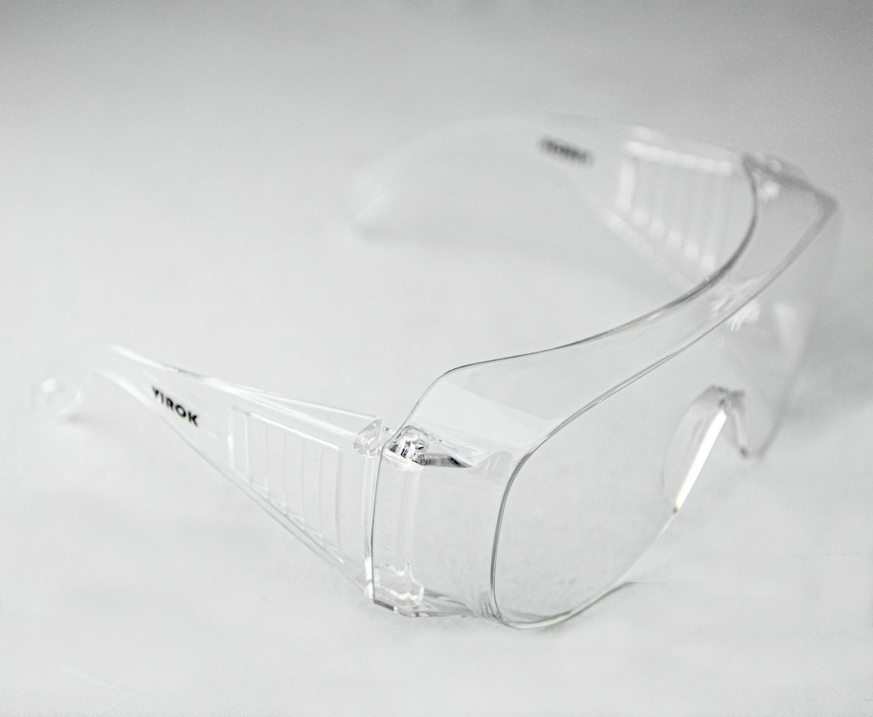 Окуляри захисні VIROK полікарбонат, прозорі ,покриття від запотівання та подряпин,відкриті (72)
