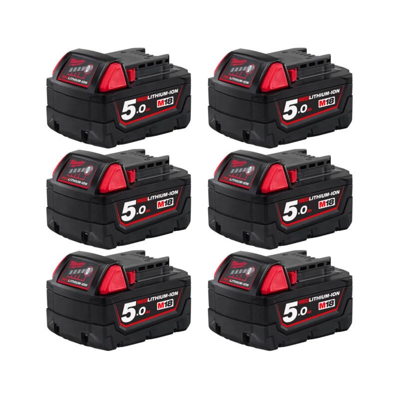 MILWAUKEE Энергокомплект M18 B56 (В5 6шт) | 4933464255