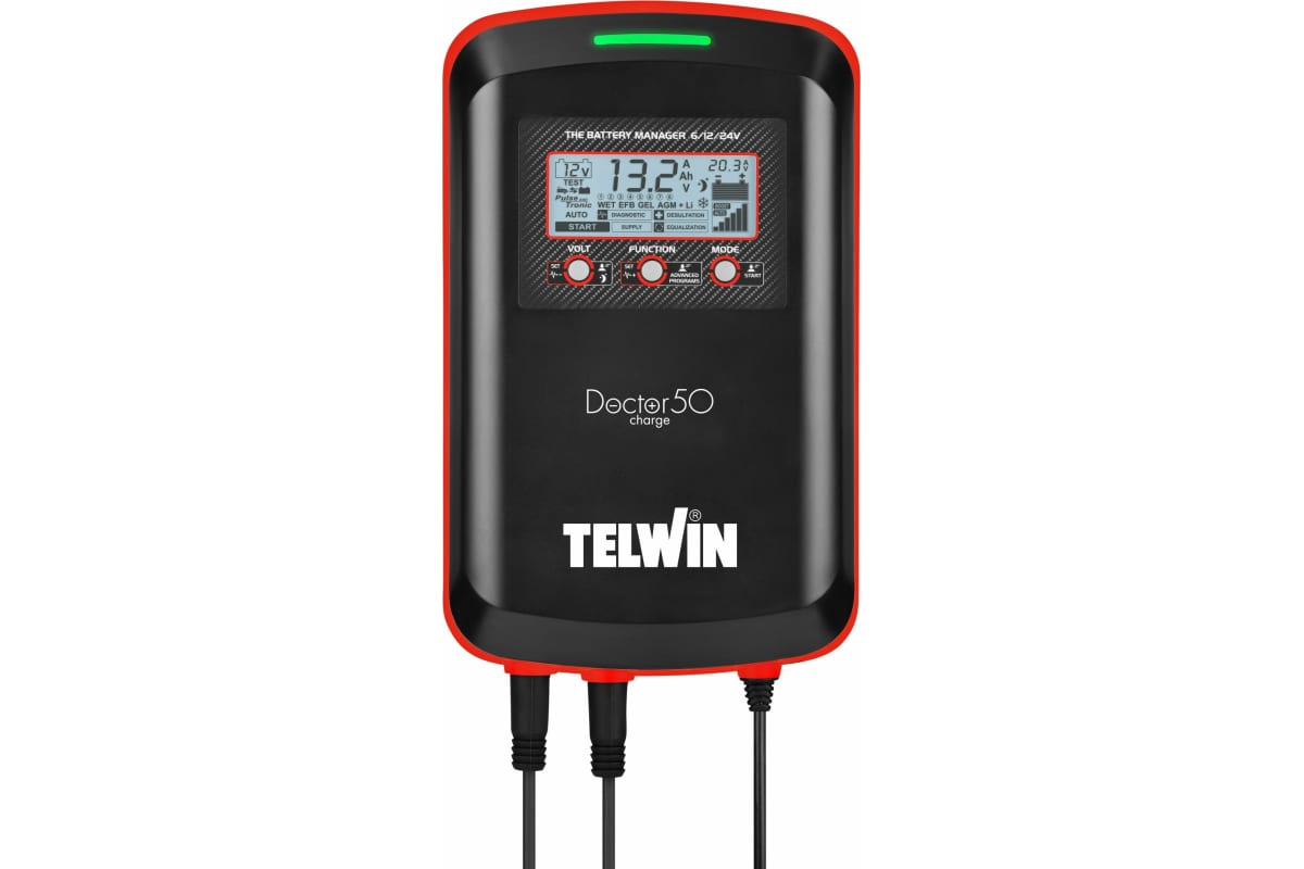 TELWIN Зарядное устройство Telwin DOCTOR CHARGE 50 230V 6V/12V/24V | 807613