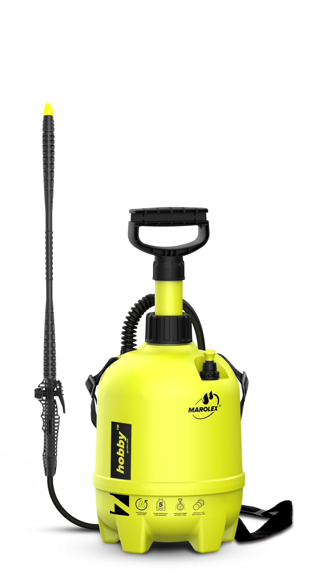 MAROLEX Оприскувач ранцевий HOBBY, 7 л(S022.111) | S172.121
