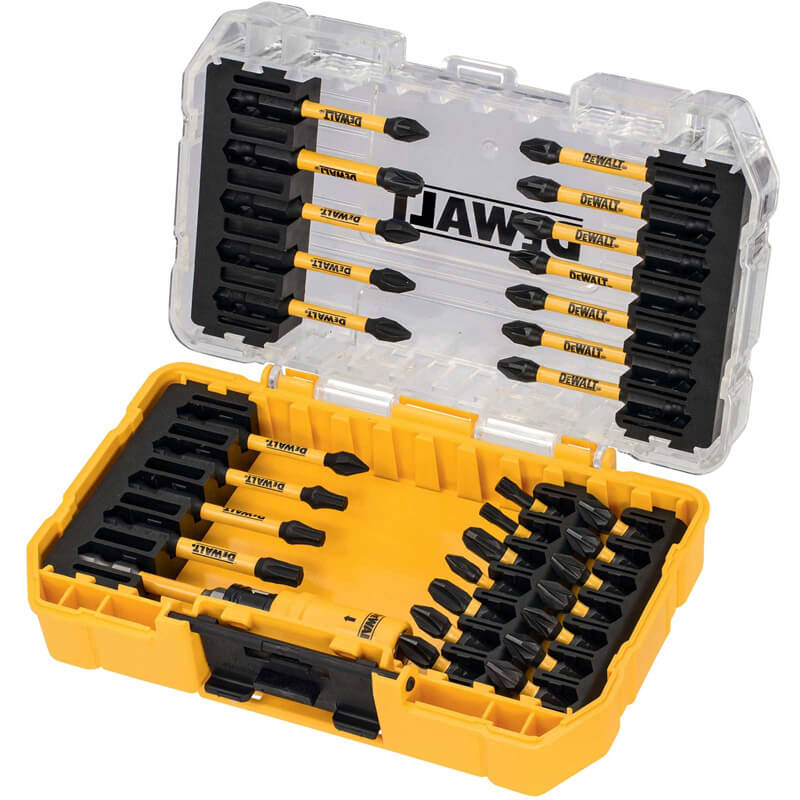 Набір біт DeWALT "EXTREME FLEXTORQ", Phillips, Pozidriv, Torx, L=25 мм, L= 57 мм, 31 шт, кейс