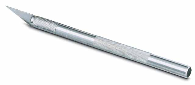 STANLEY 0-10-401 Нож ланцет скошенное лезвие 120мм металлический на блистере