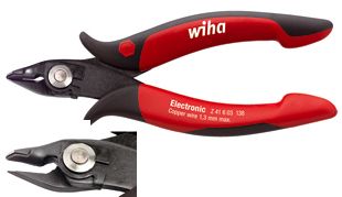 Wiha W26825 Бокорезы Electronic 138 мм с пружиной для удержания проволоки 62 HRC