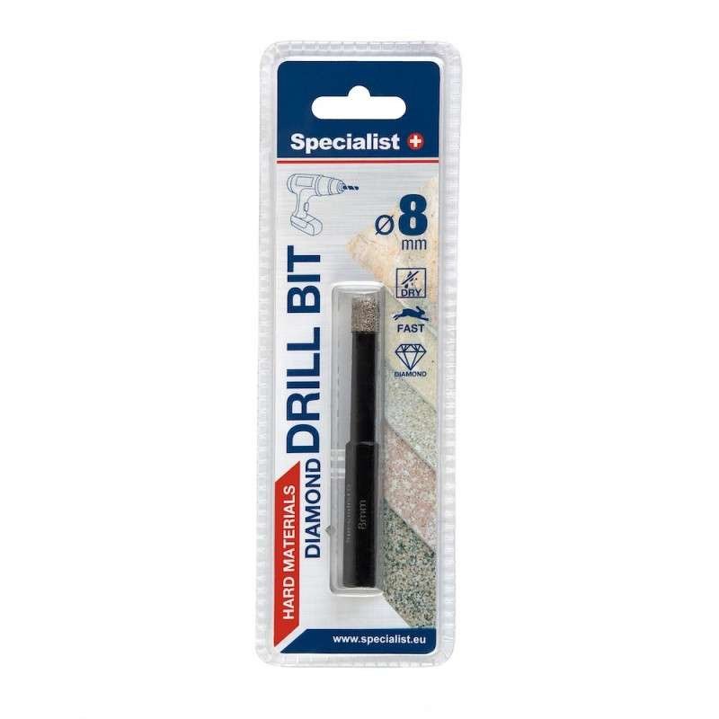 Specialist+ 11/2-9308 Свердло по кераміці/склу D8