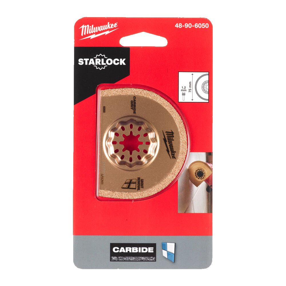 MILWAUKEE Полотно BiM STARLOCKTCG для б/функціонального інструмента, 75х1,2мм  | 48906050