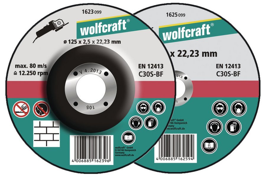Wolfcraft отрезной диск Ø 230 x 2,5 x 22,2 // 1629099