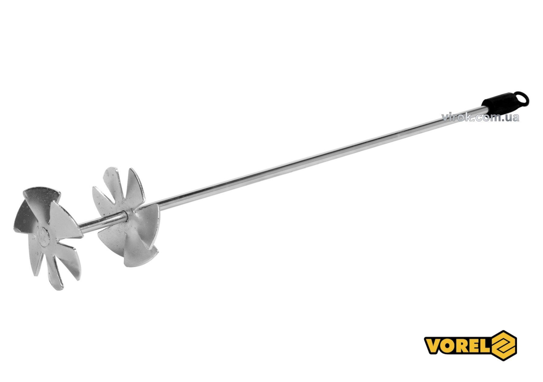 VOREL Міксер для фуги подвійний оцинкований : Ø75 х 500 мм  | 09032