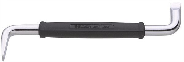 BAHCO 2047-2-12 Отвертка с двойным изгибом под винты со шлицем 12,0х2,0х200 мм; угол 90 град.