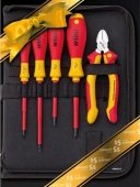 WIHA 42806 Набор инструментов для электрика, 5 предметов, в сумке