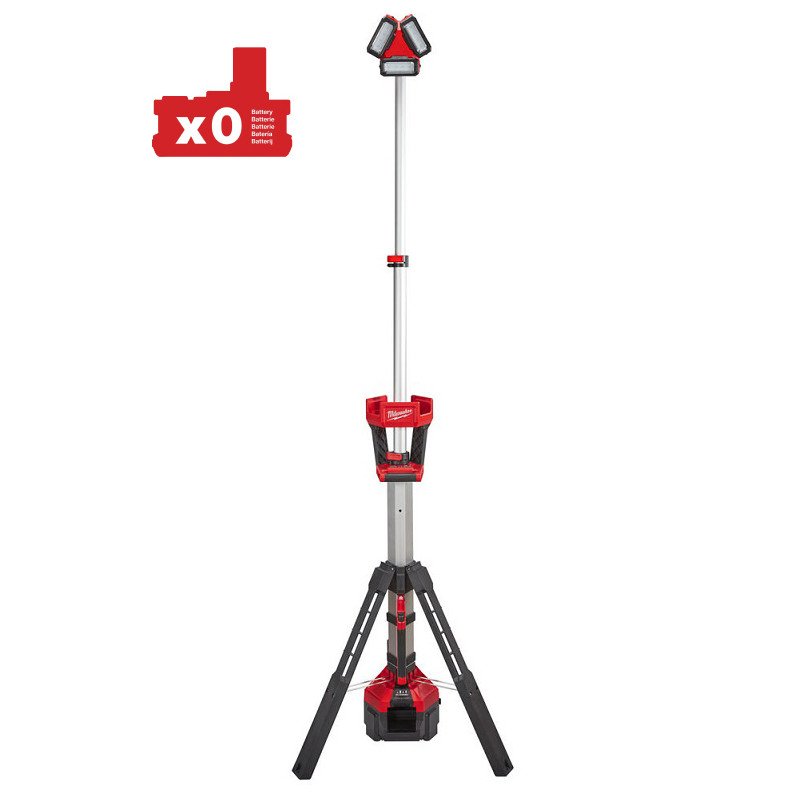 MILWAUKEE Ліхтар світлодіодний акумуляторний підлоговий , M18 HSAL-0  | 4933451392