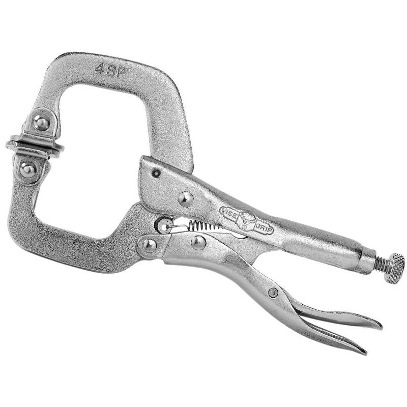 IRWIN Щипцы-зажим C тип 6SP/150 мм - губки с подвижным окончанием | T18EL4