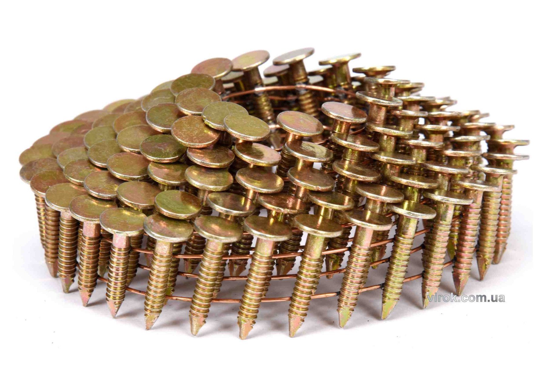 VOREL Цвяхи барабанні до пневматичного пістолета : L=19 мм, Ø=3.1 мм, 4200 шт. (YT-09211)  | 72000