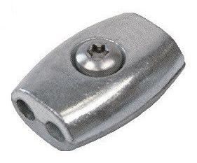 Зажим для троса нержавеющий обжимной в форме яйца A4-AISI 316