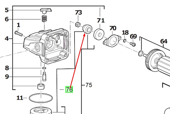 MILWAUKEE Комплект шестерень AGV15 | 4931453671