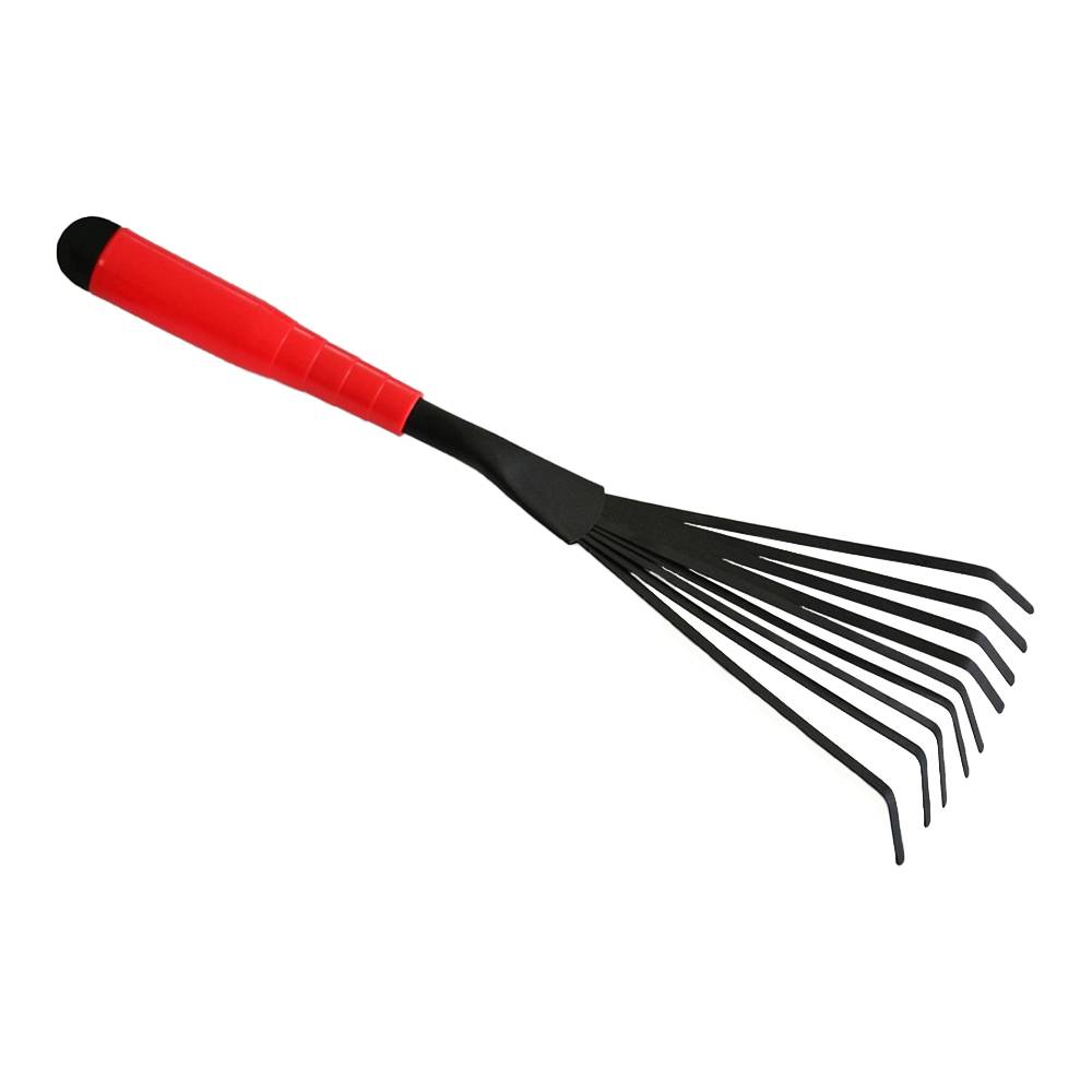 Віяловіграблі з покриттям, пластикова ручка, 410мм Technics | 71-052