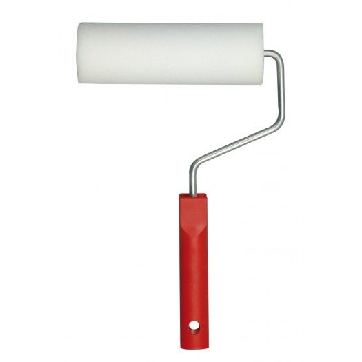 VOREL Валик в зборі малярний : L= 15 х 5 cм, тримач Ø=6 мм, поролоновий  | 09373